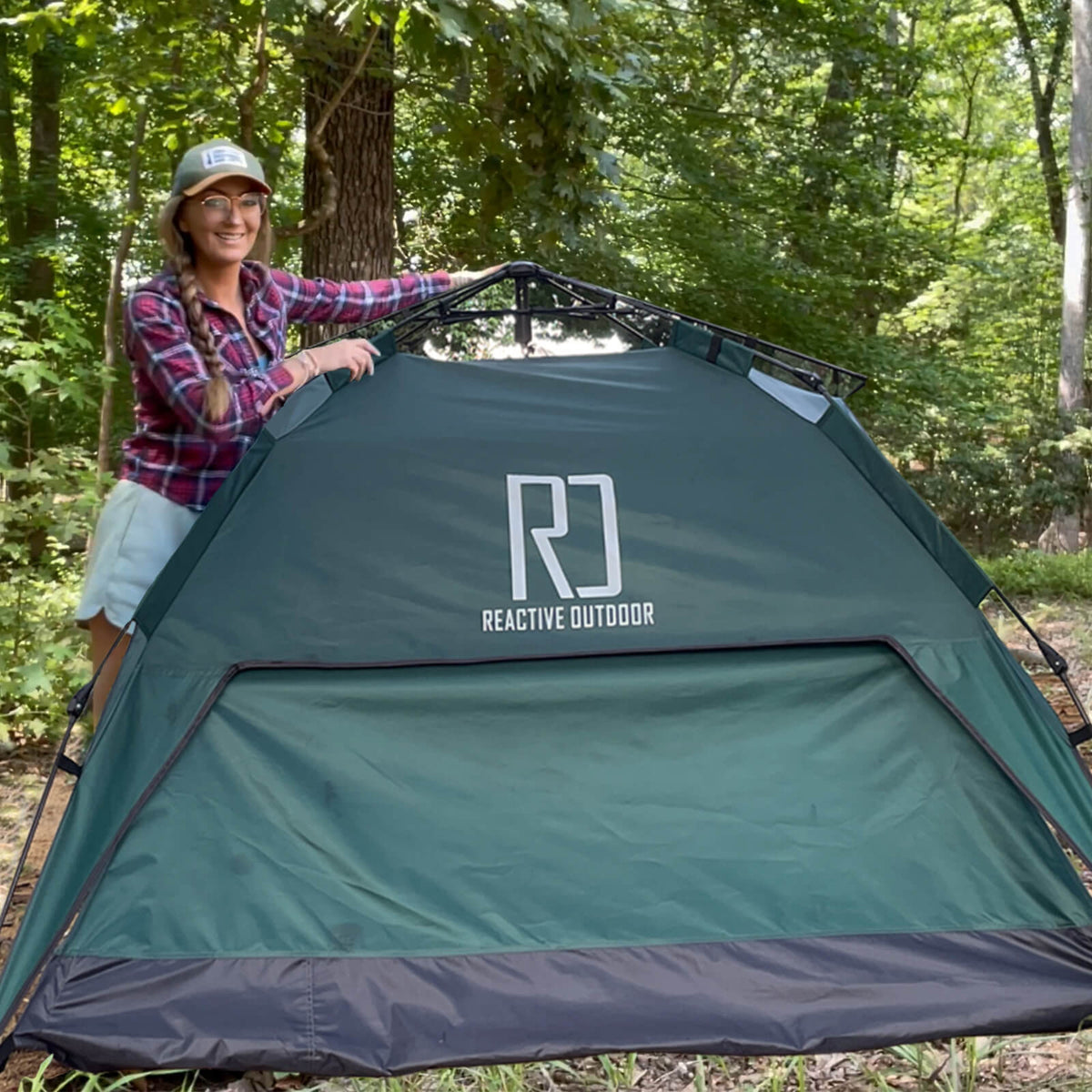 Large-Sized 3 Secs Tent + FREE Camping Tarp (Up to 3 Person)