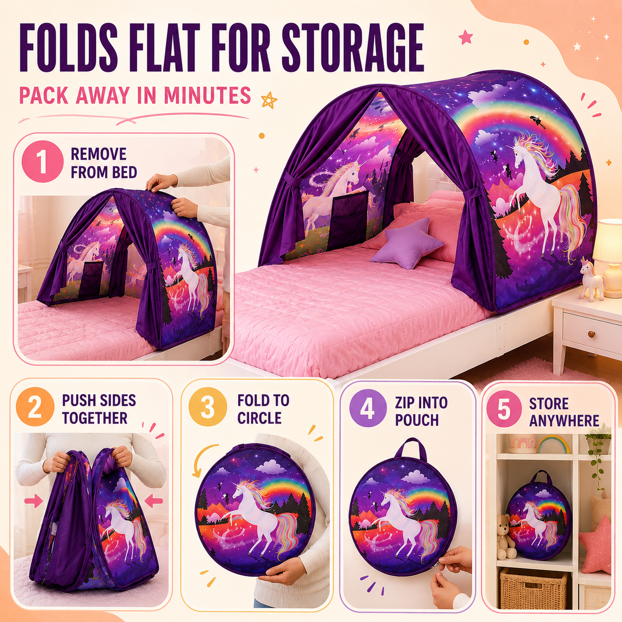 Nordspur | Luminestia Foldable Bed Canopy Tent