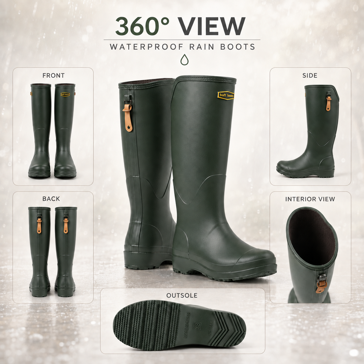Nordspur | RainVale Tall Boots