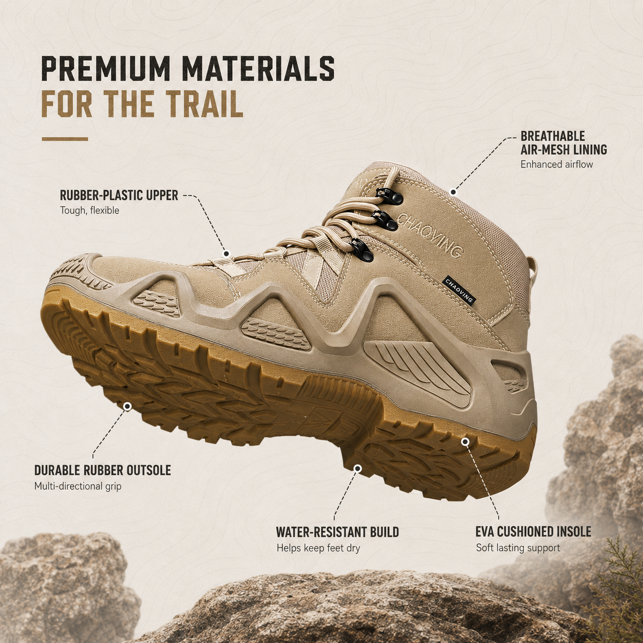 Nordspur | Mid Ankle Tactical Boot