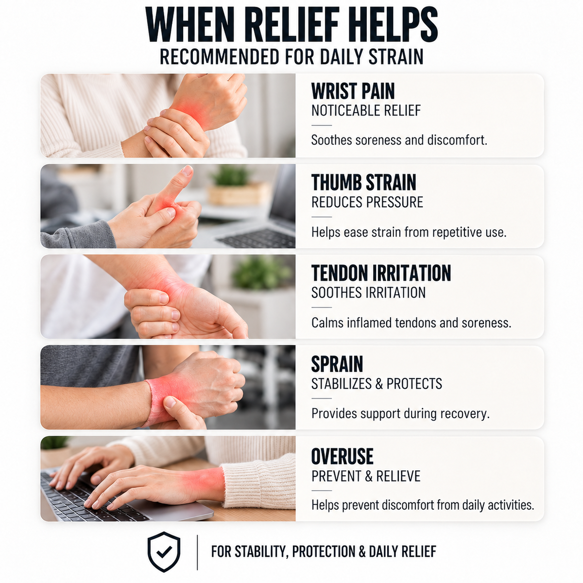 Nordspur | Wristalyn Half Finger Wrist Support