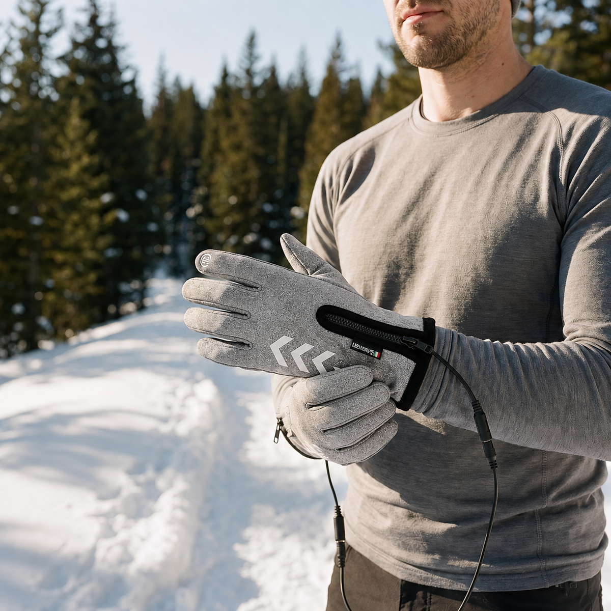 Nordspur | ThermaGrip USB Heated Winter Gloves