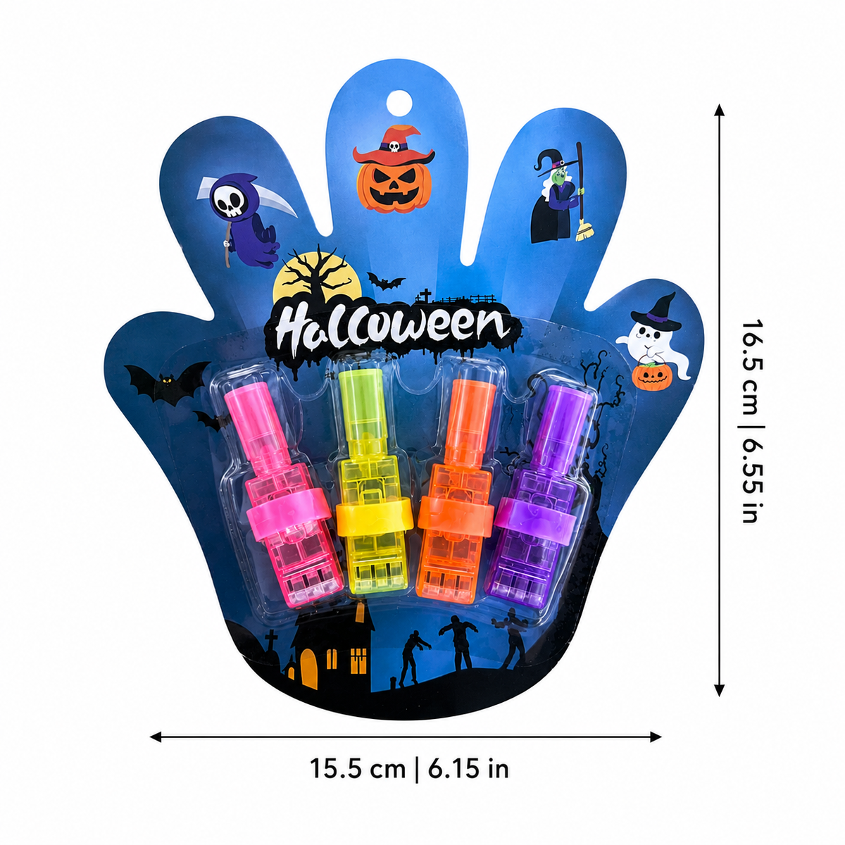 Finger Projectors for Spooky Nights