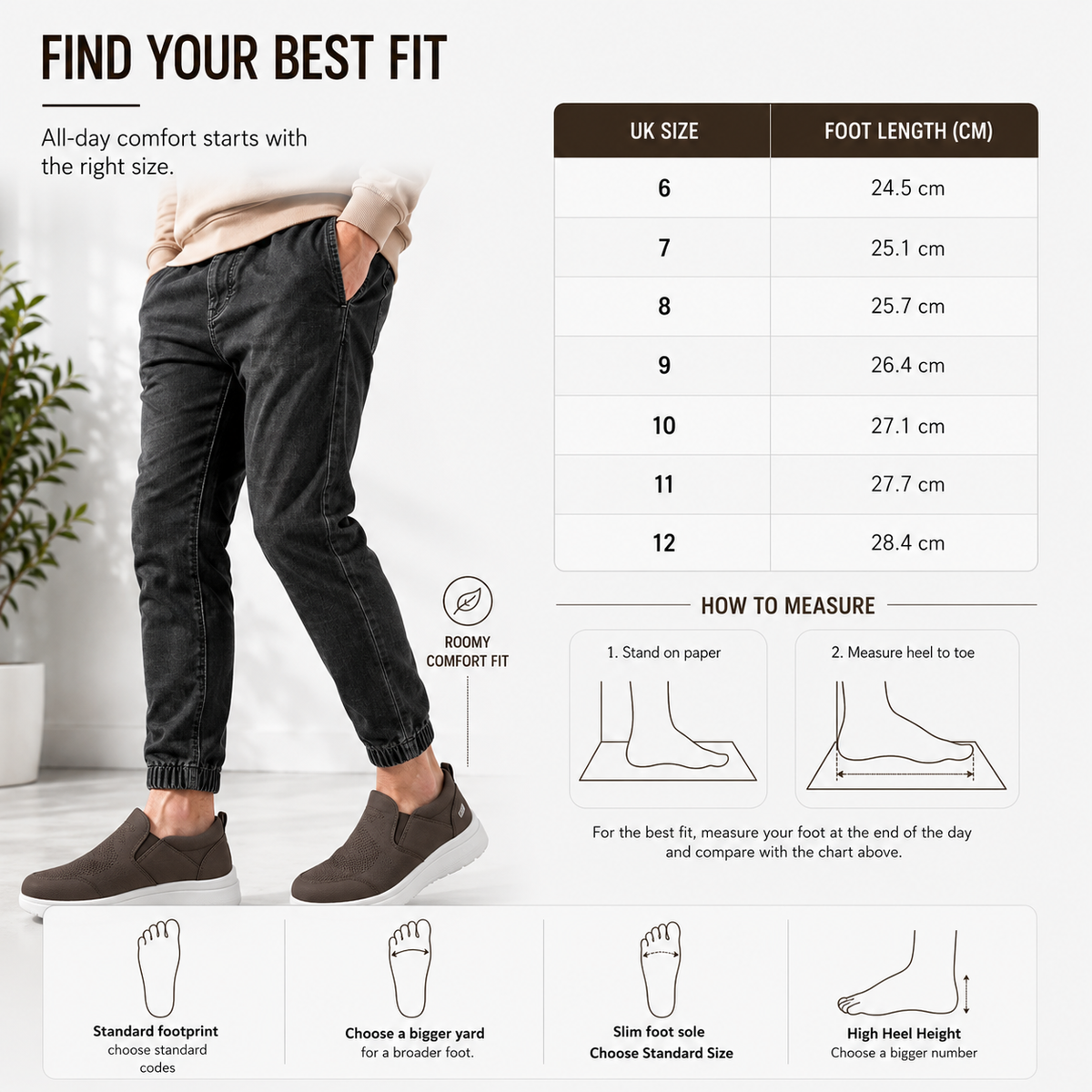 Nordspur | Strideax Extra Wide Slip-On Walking Shoe