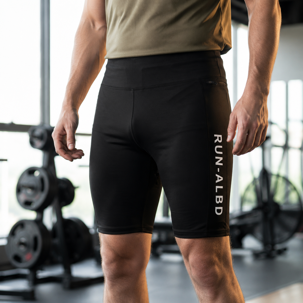 Nordspur | Flexrun Compression Fit Short Sports Leggings