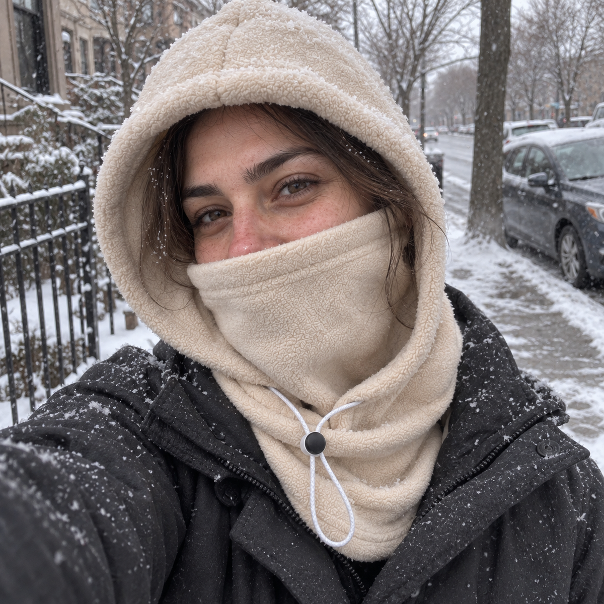 3-in-1 Winter Hood (Face Mask and Neck Warmer)