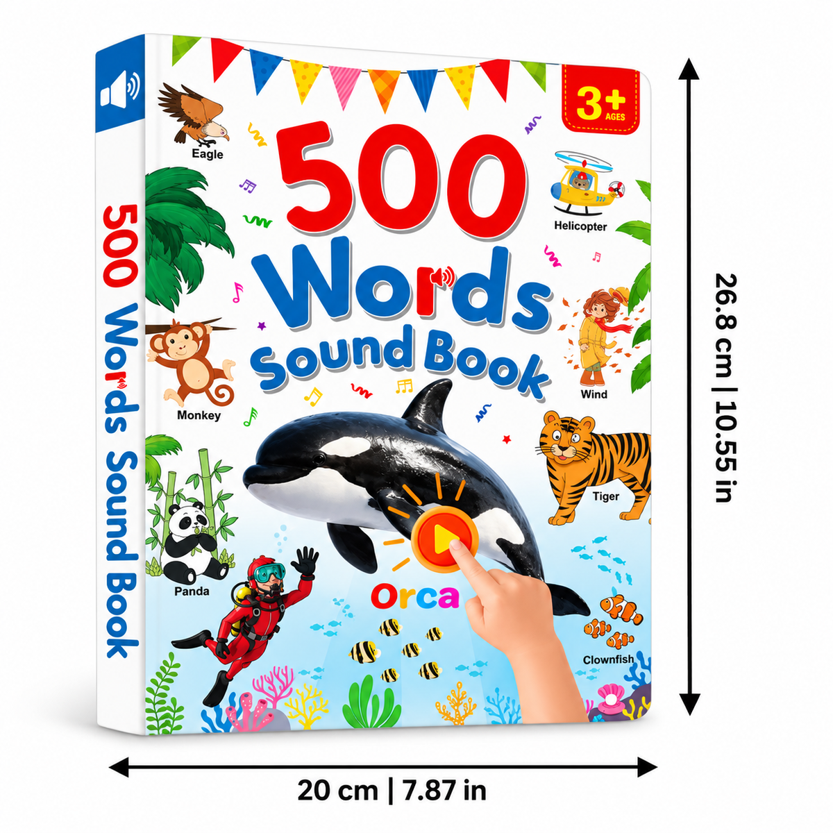 Interactive Sound Book for Building Kids' English Vocabulary
