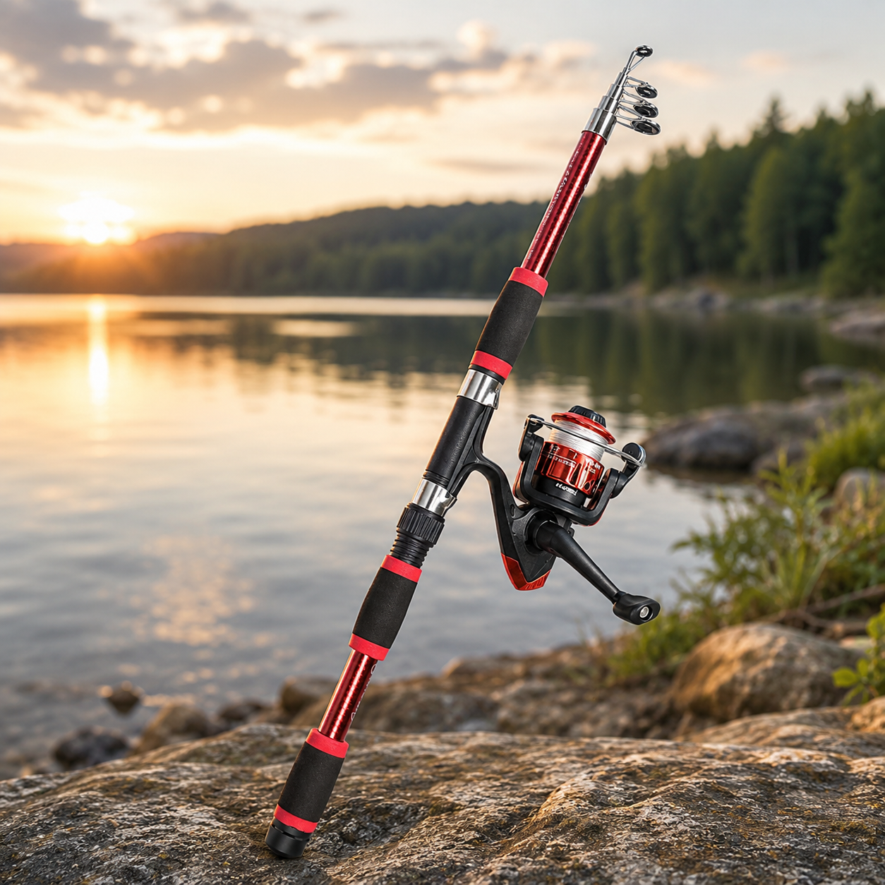 Nordspur | Castaway Telescopic Travel Fishing Rod Set