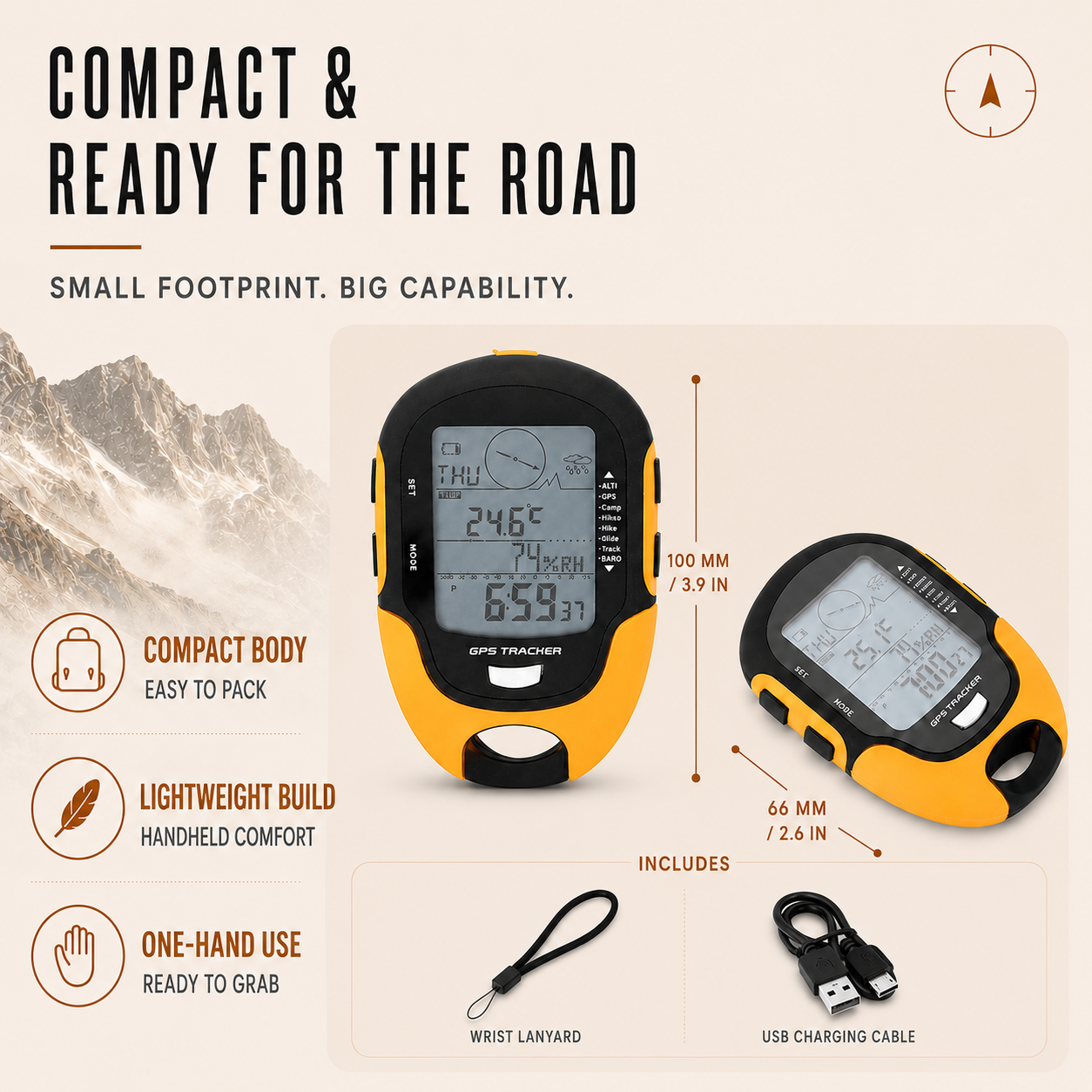 Nordspur | Navitrax Portable Handheld GPS Tracker