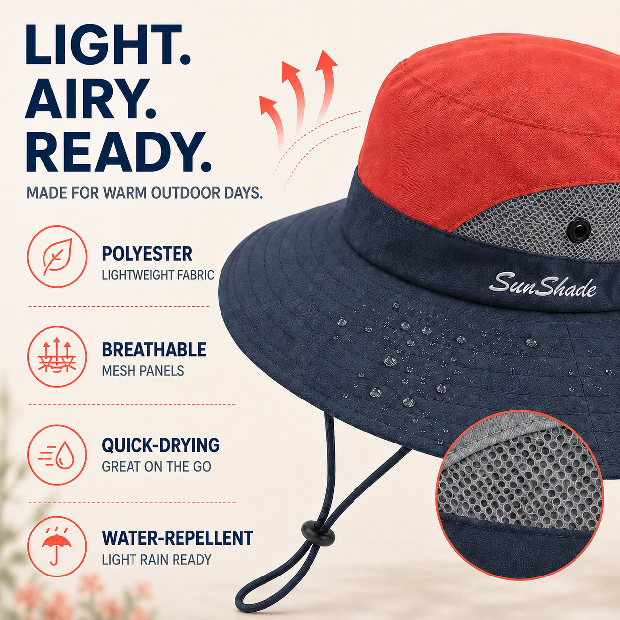 Nordspur | Brimvex Wide-Brim Foldable Outdoor Sun Hat