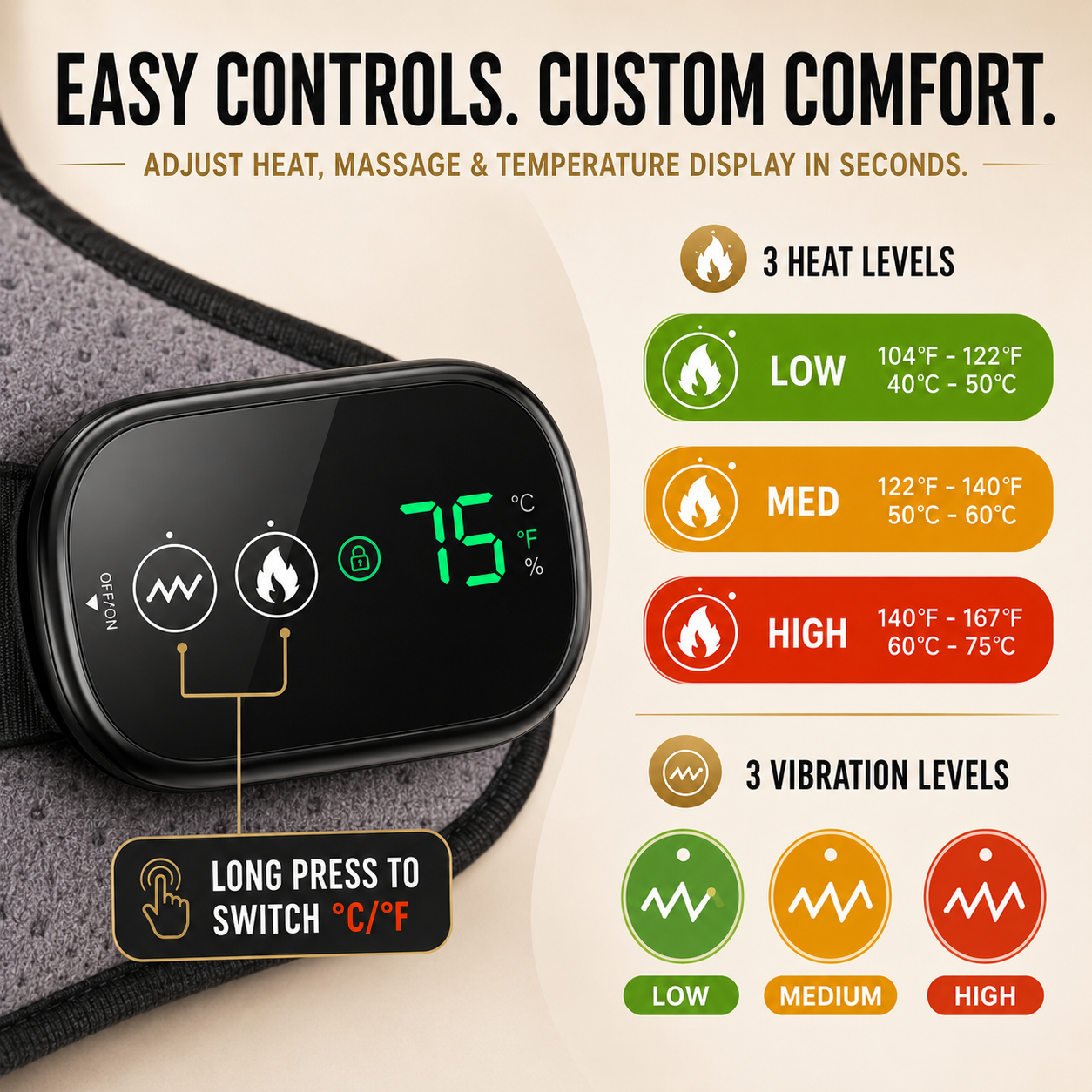 Nordspur | ThermaShould Electric Heated Shoulder Brace