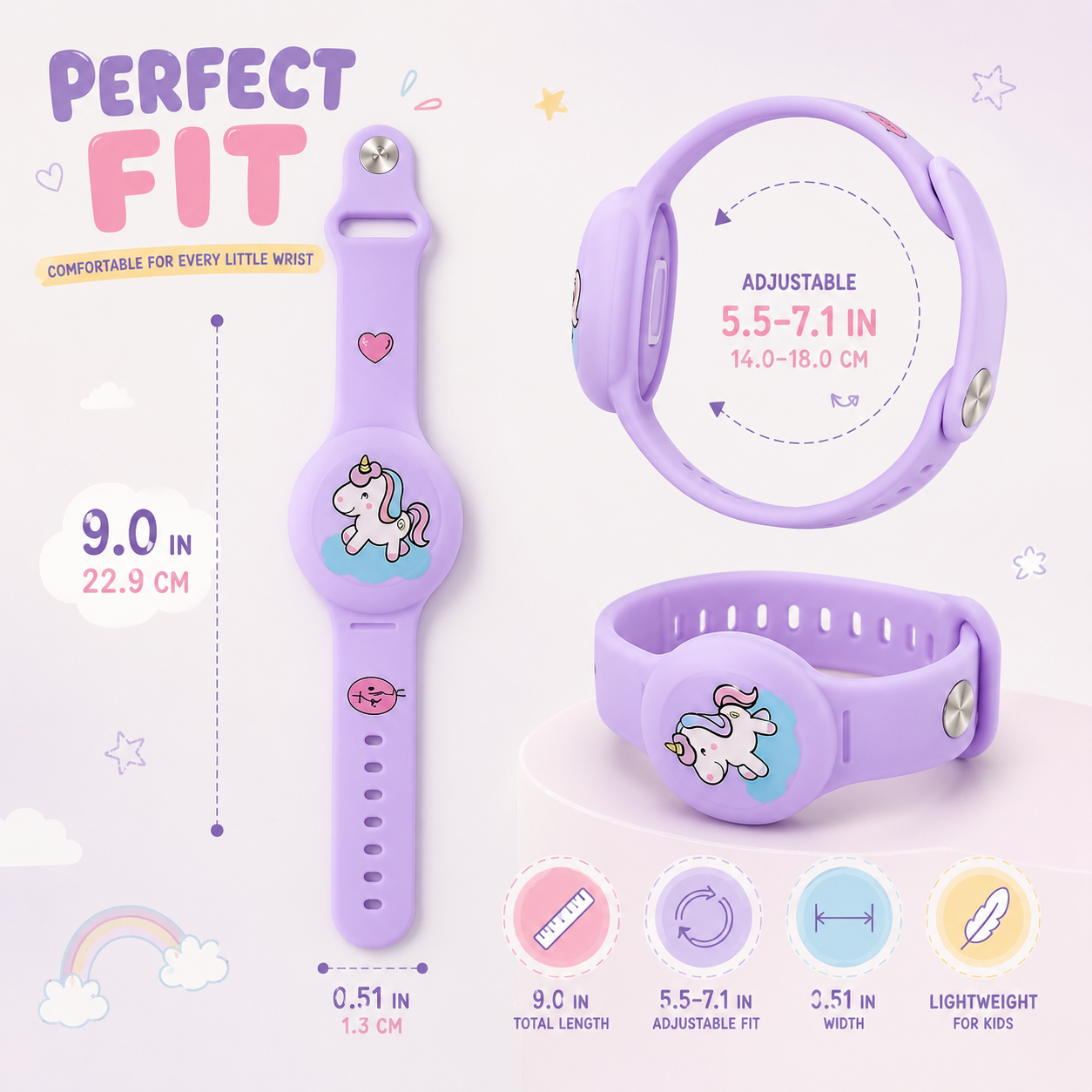 Nordspur | Children Silicone GPS Wristband