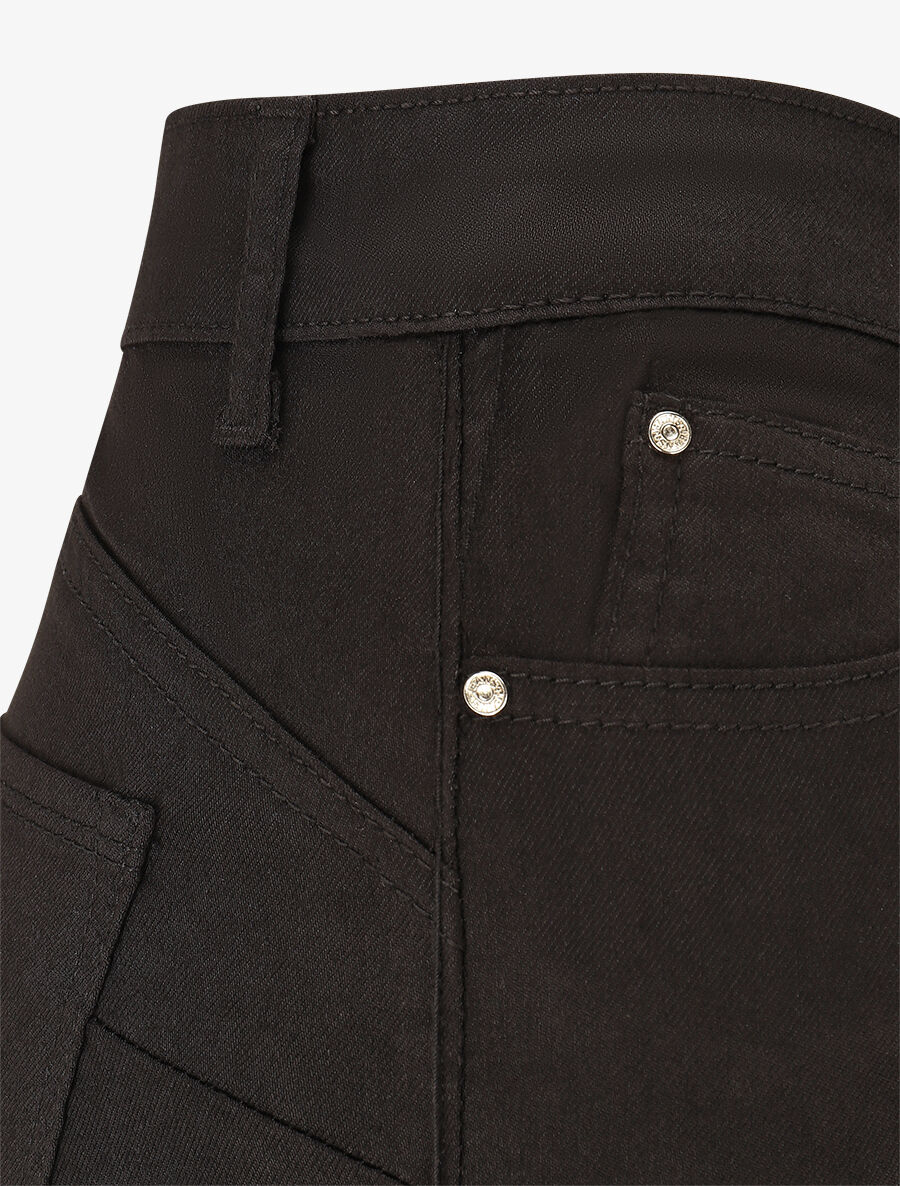 Straight Push Up 5 Pocket Jeans