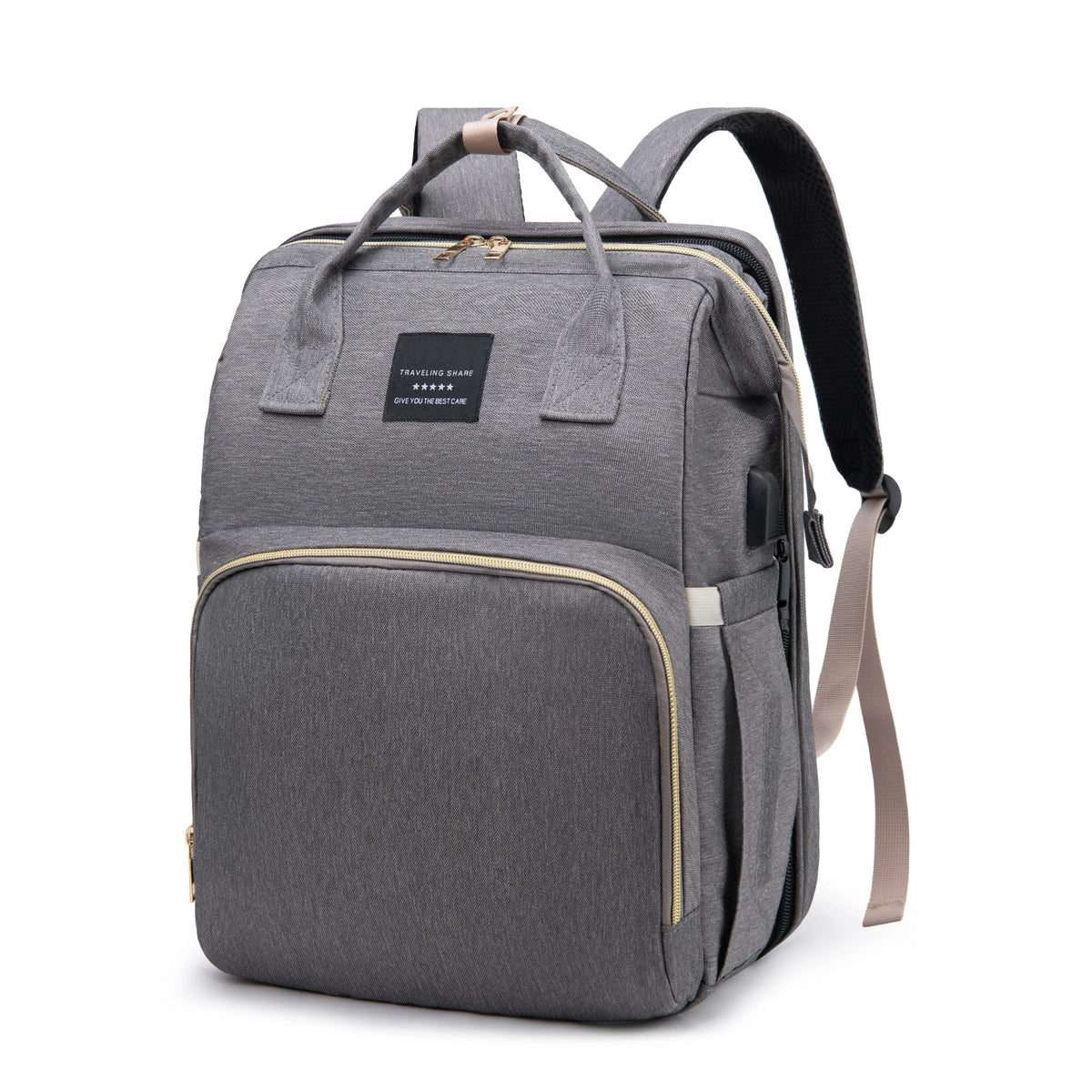 Always Prepared – Multifunctional Diaper Bag with Bed