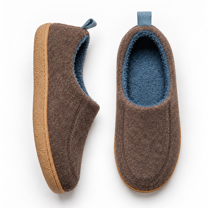 Unisex Orthopaedic House Slippers with Arch Support & Warm Fleece Lining