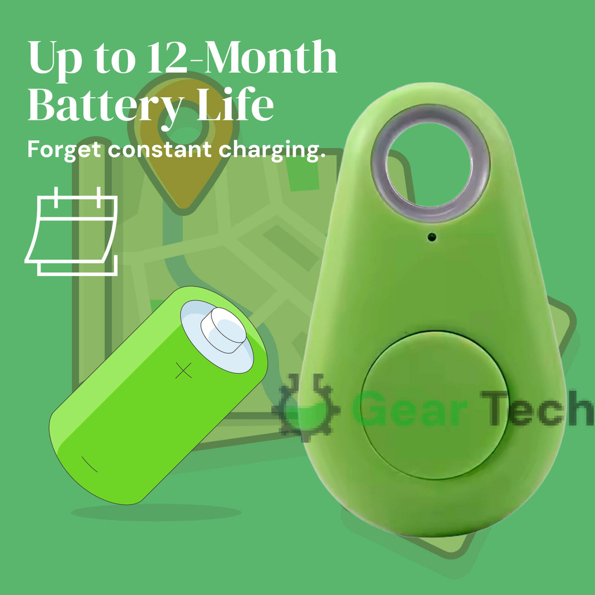 Dog GPS Tracker No Monthly Fees, Real-Time Location Updates