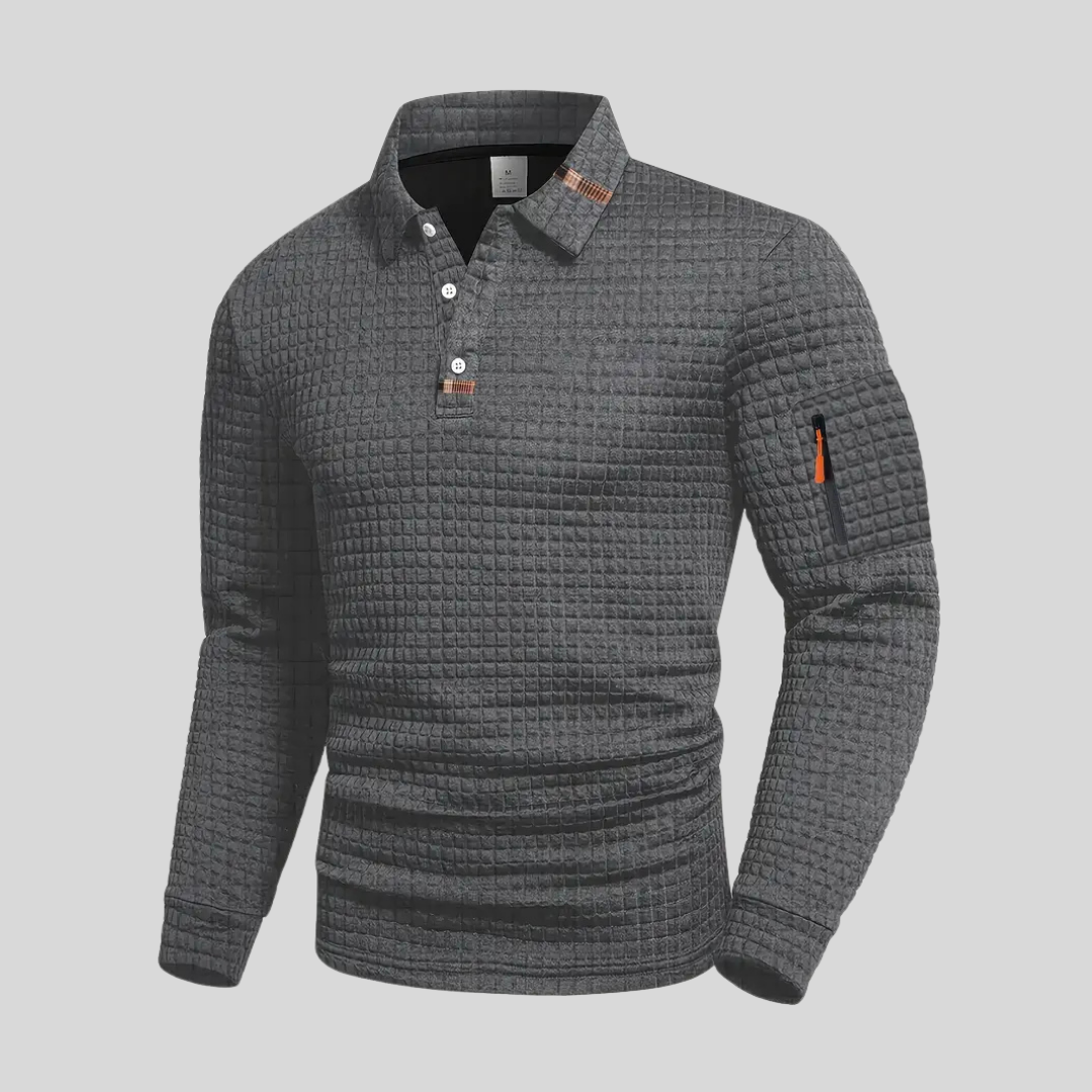 Polo Shirt with Sleeve Pocket