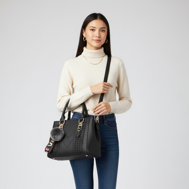 Nordspur | Soft Grain PU Satchel