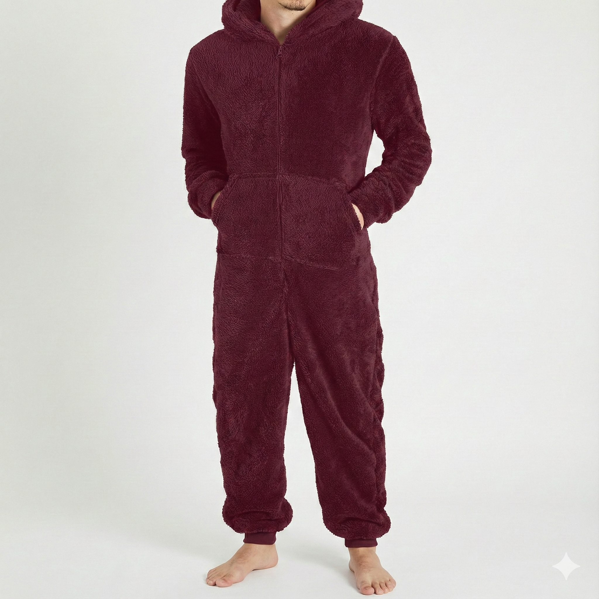 Nordspur | Men Hooded Onesie Sleepwear