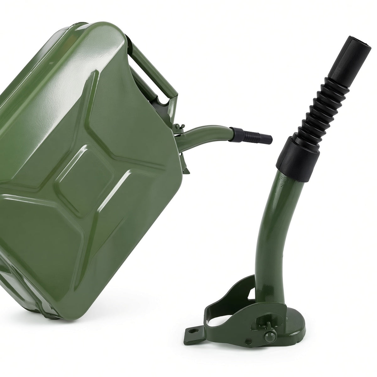 Stainless Steel Gas Can Spout Upgrade - Military-Grade & Rust-Proof