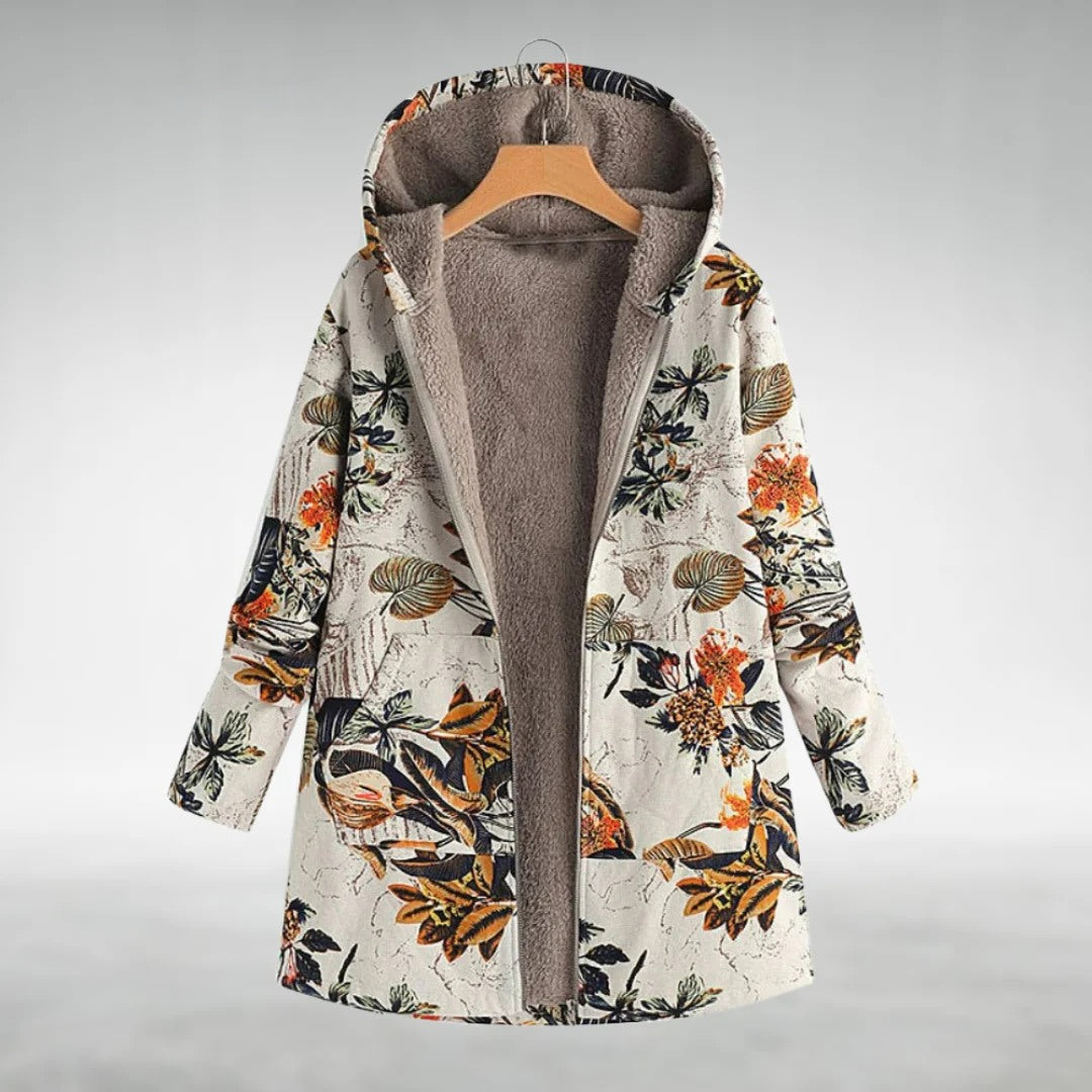 Floral Fleece Jacket