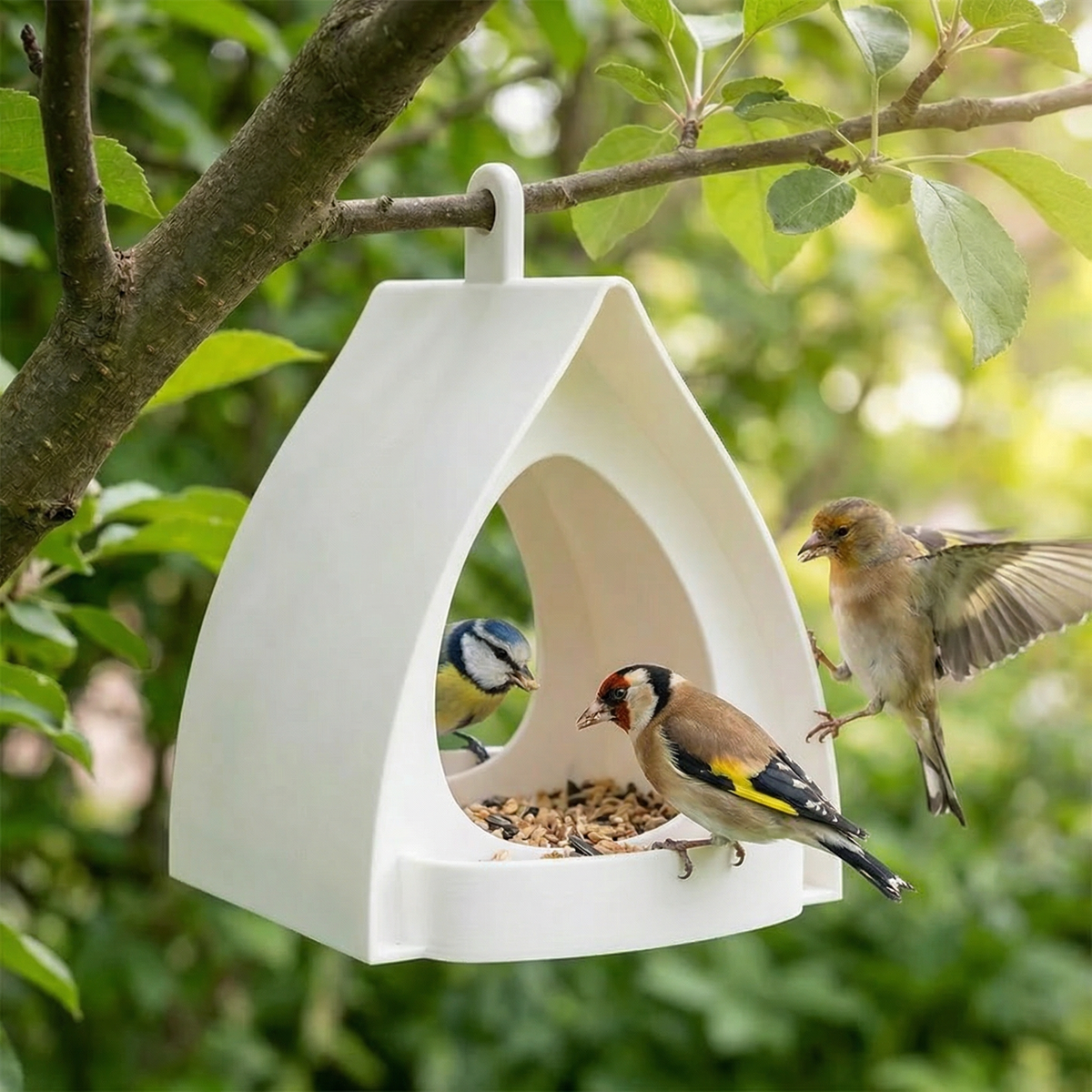 Hanging Bird Feeder for Hanging – Large Capacity for Garden & Balcony