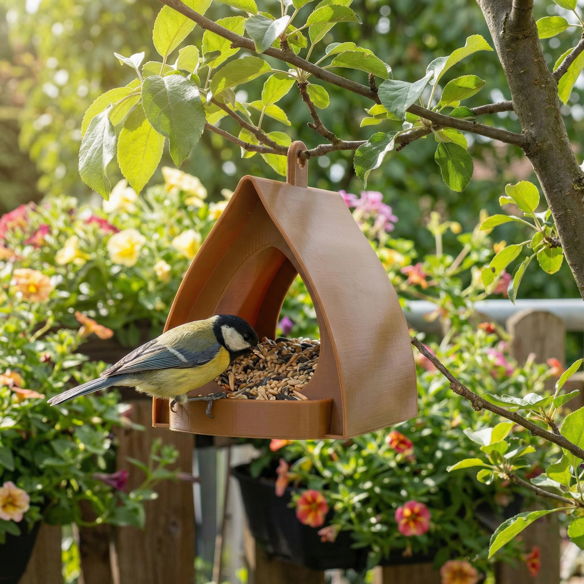 Hanging Bird Feeder for Hanging – Large Capacity for Garden & Balcony