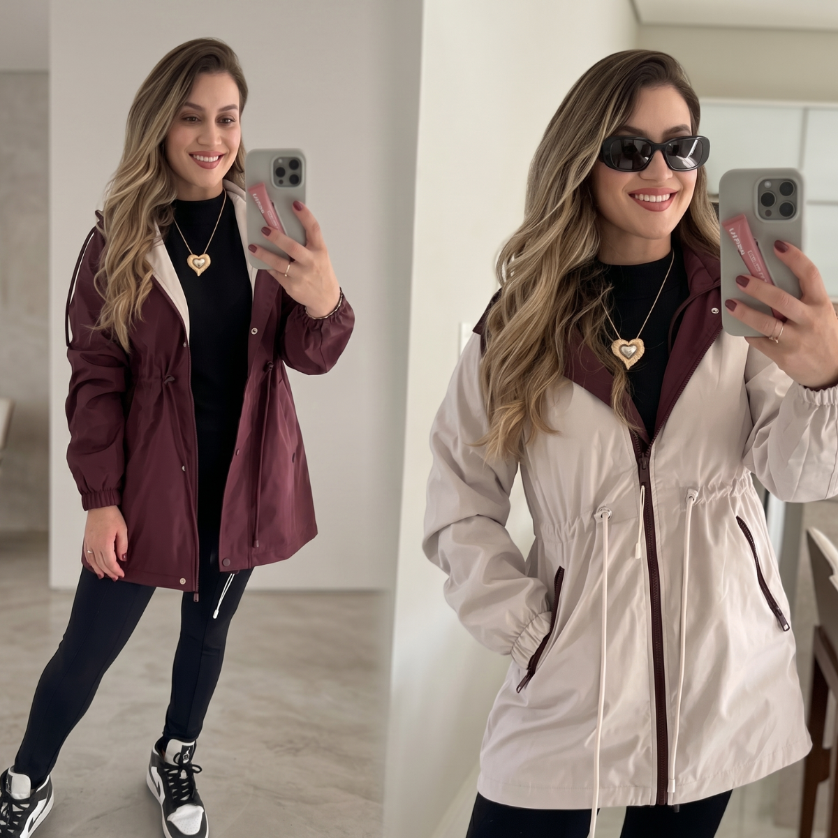 Reversible Double-Face Parka