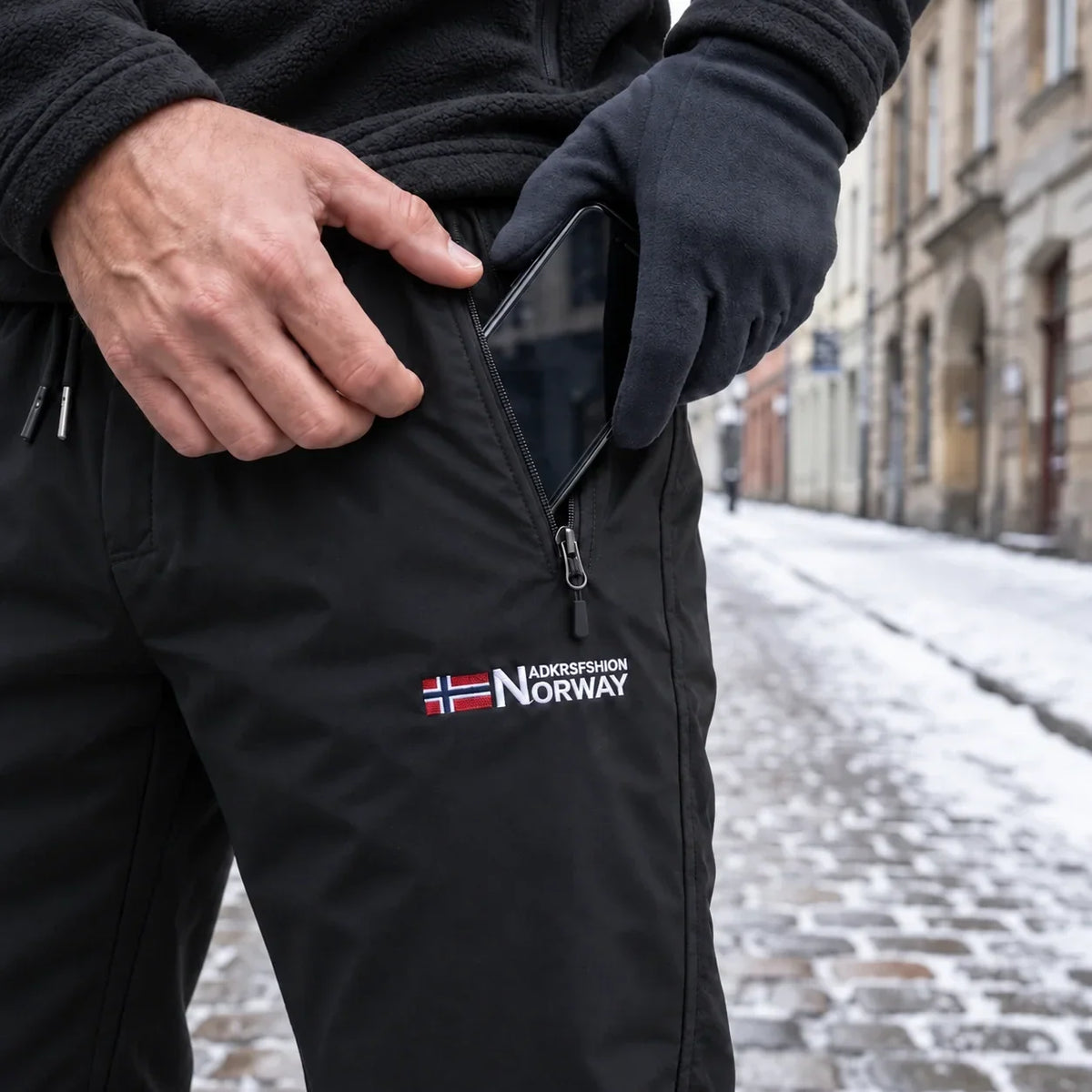 Water-Repellent Leisure Trousers for Ultimate Winter Comfort