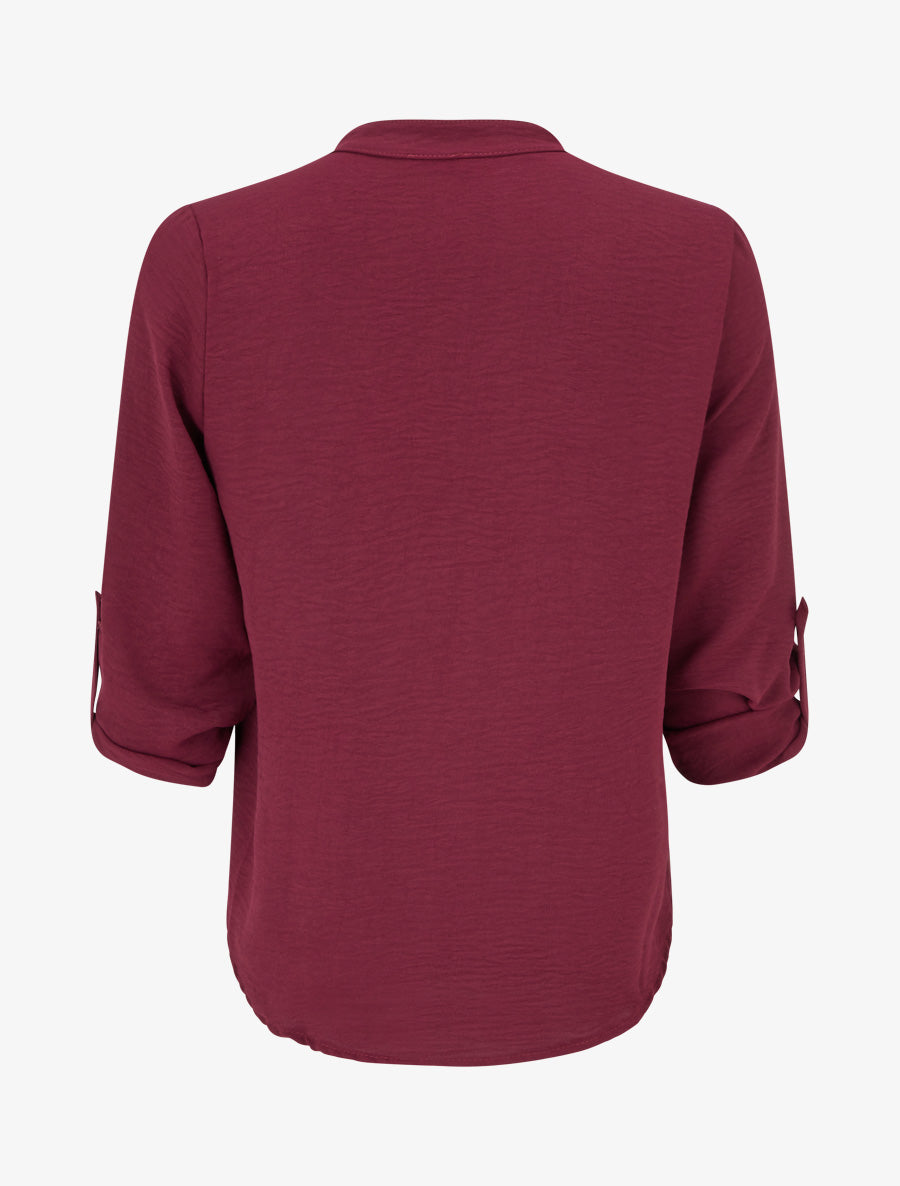 Fluid V-Neck Zip Top