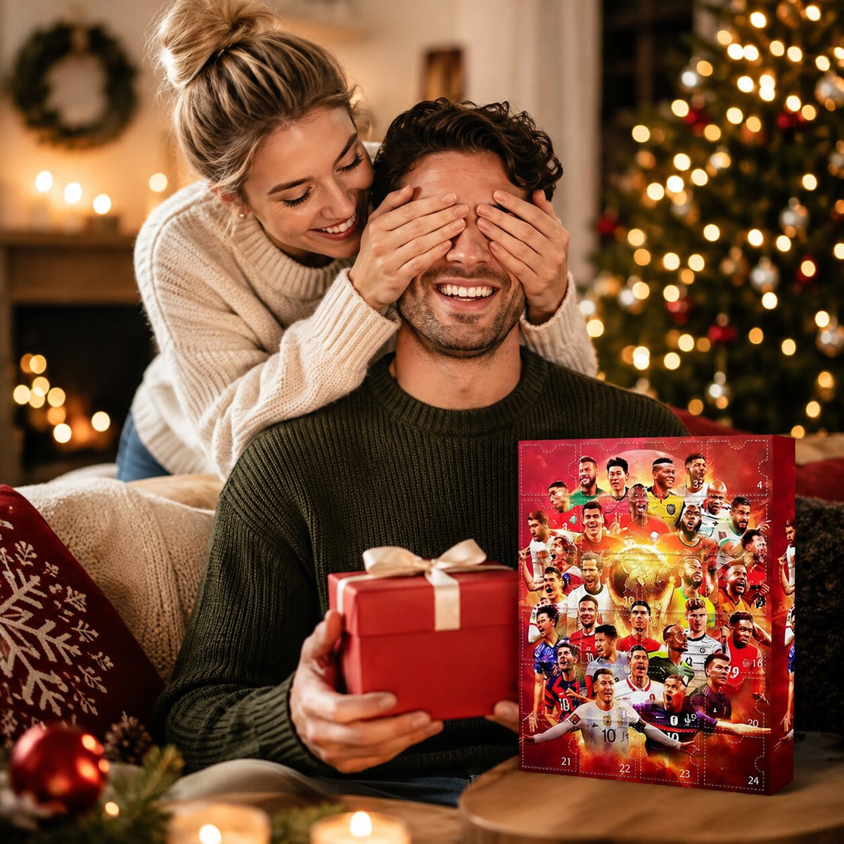 Kickora | Football Advent Calendar 2026 with 24 Ready-to-Display Figures