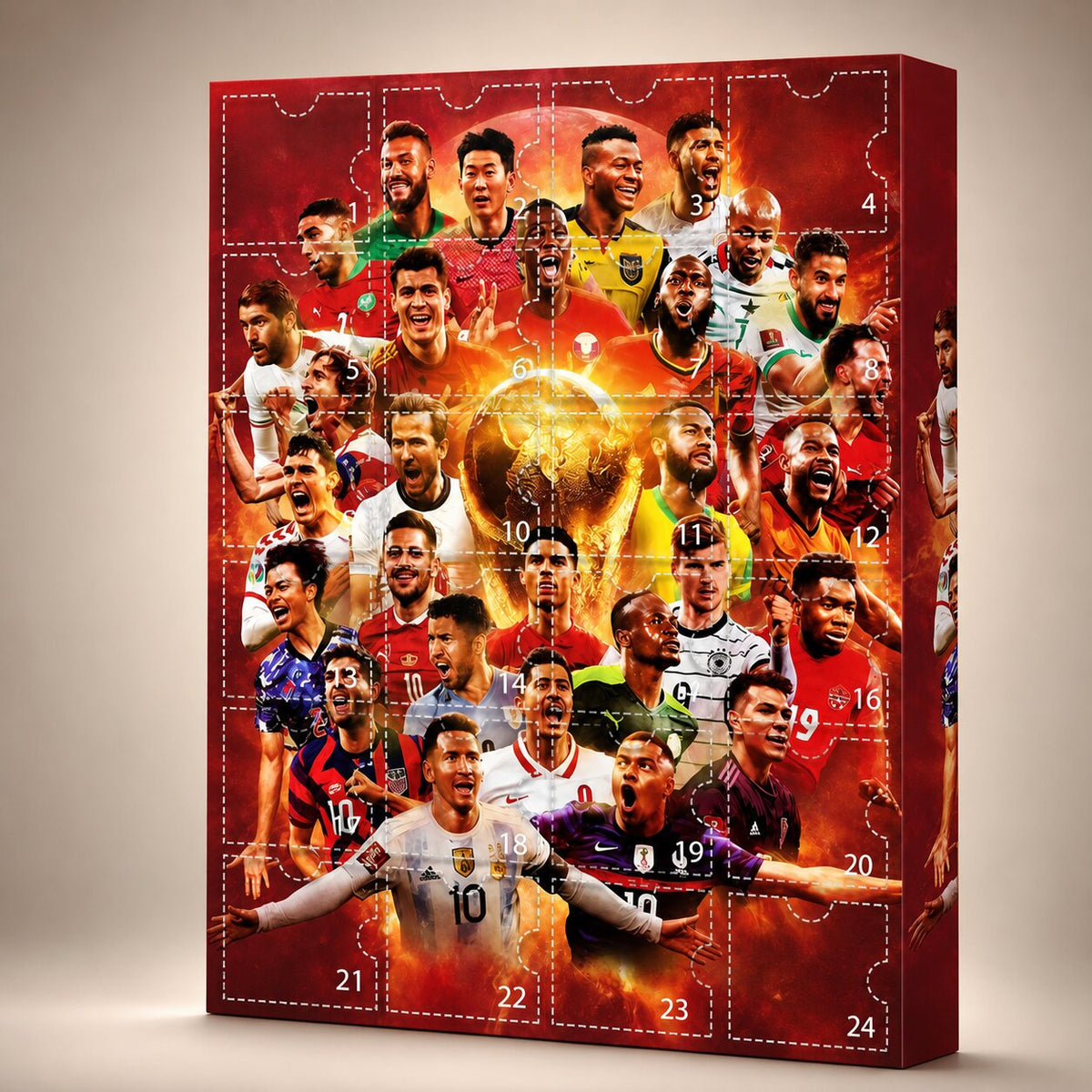 Kivorin | Football Advent Calendar 2026 Gift for Young Fans