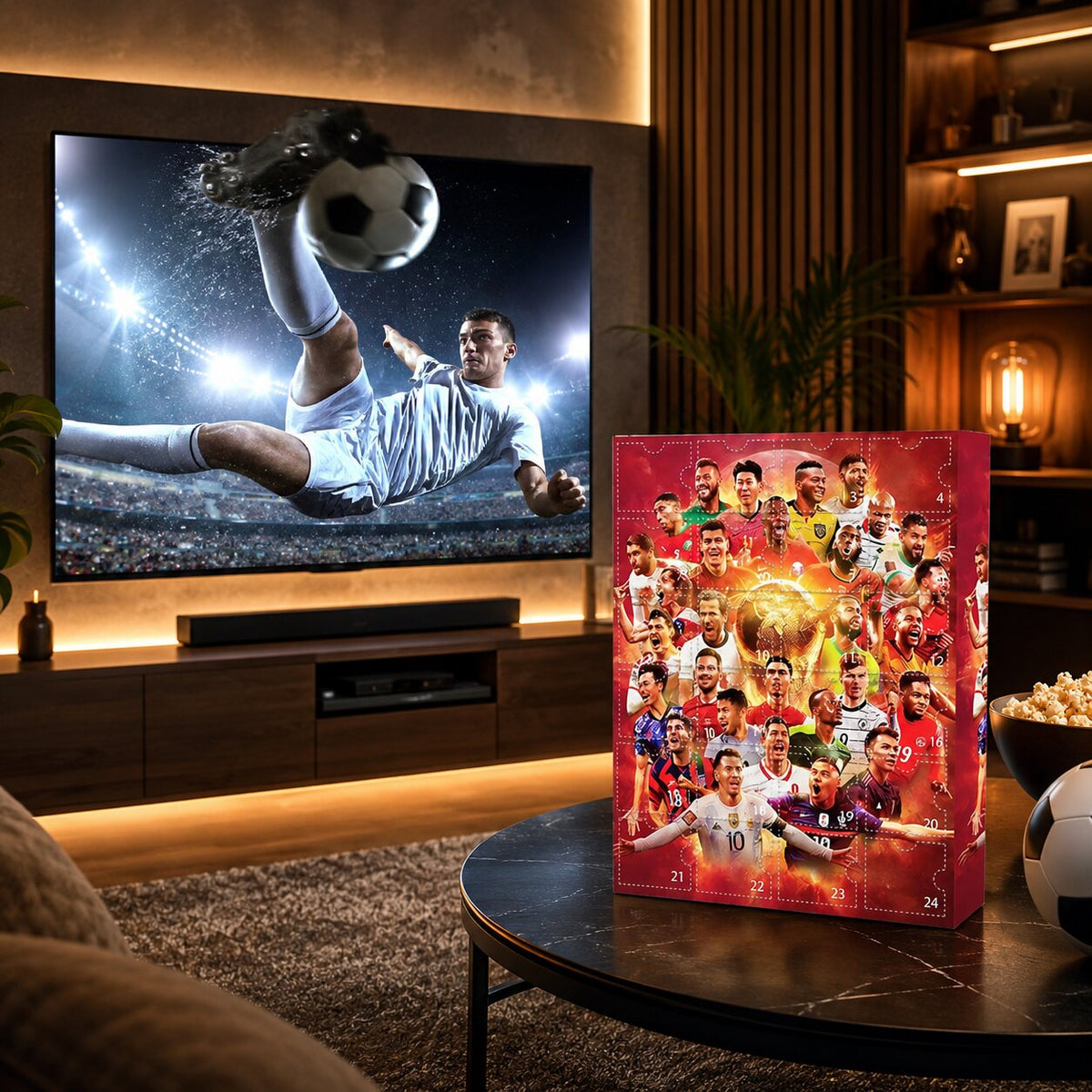 Kivorin | Football Advent Calendar 2026 Gift for Young Fans