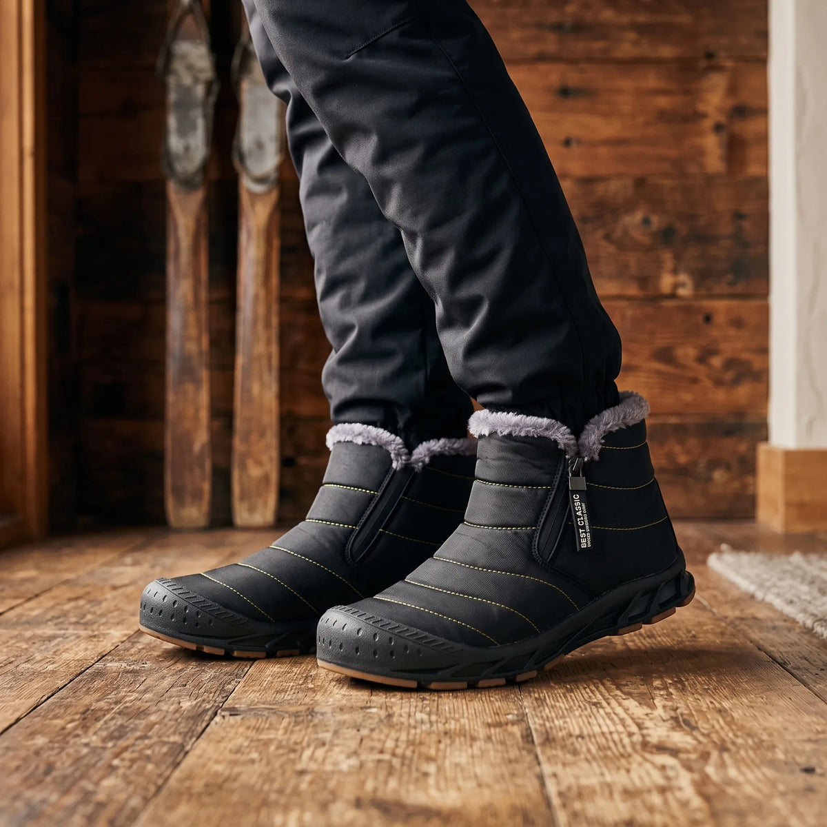 Ladies Apres Ski Snow Boots | Water-Resistant Ankle Boot