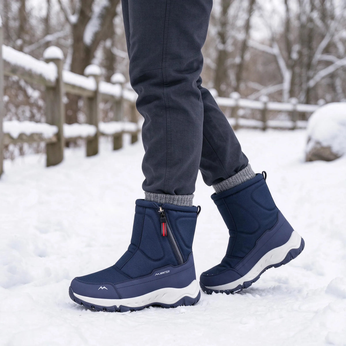 Ladies Snow Boots Wide Fit | Insulated Winter Footwear