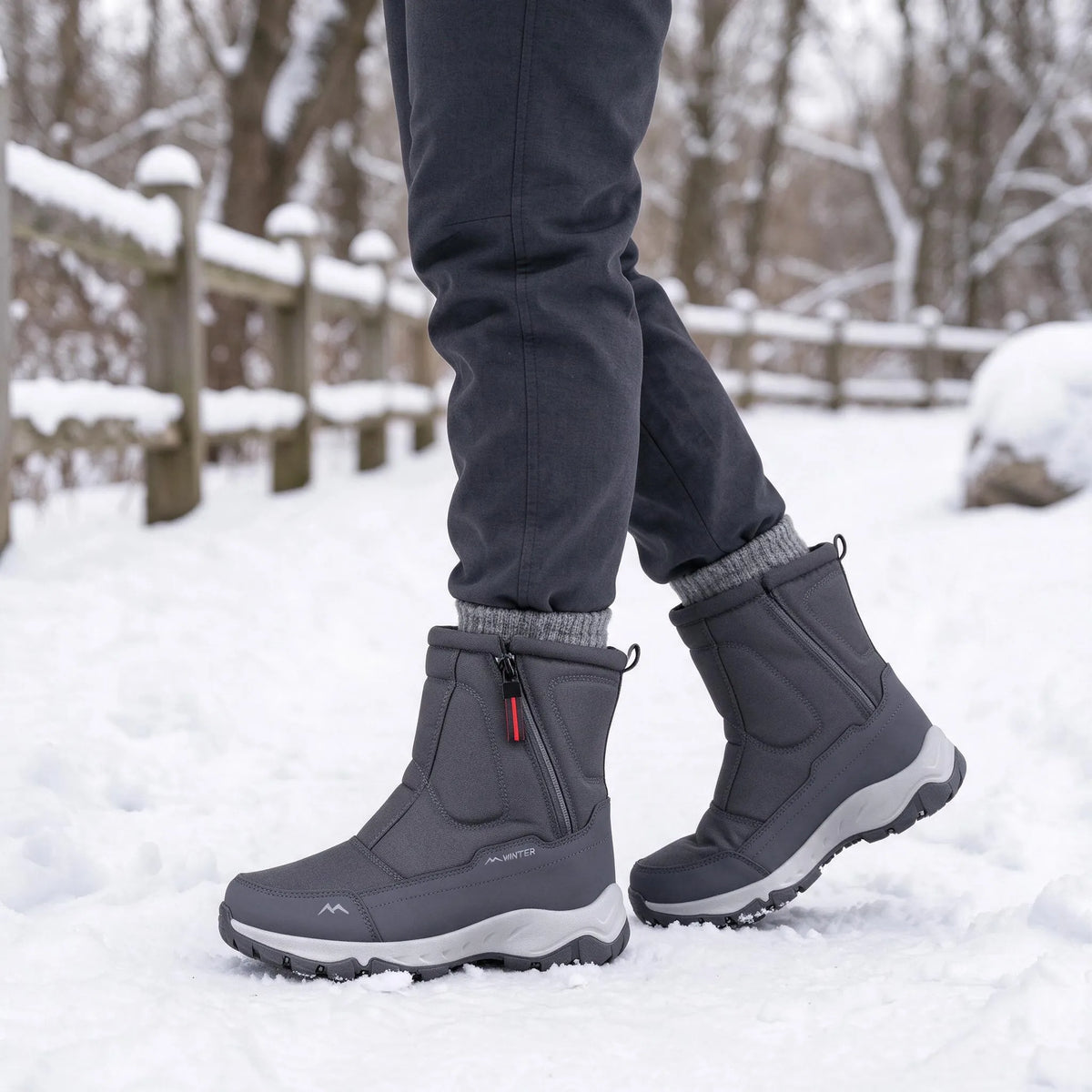 Ladies Snow Boots Wide Fit | Insulated Winter Footwear