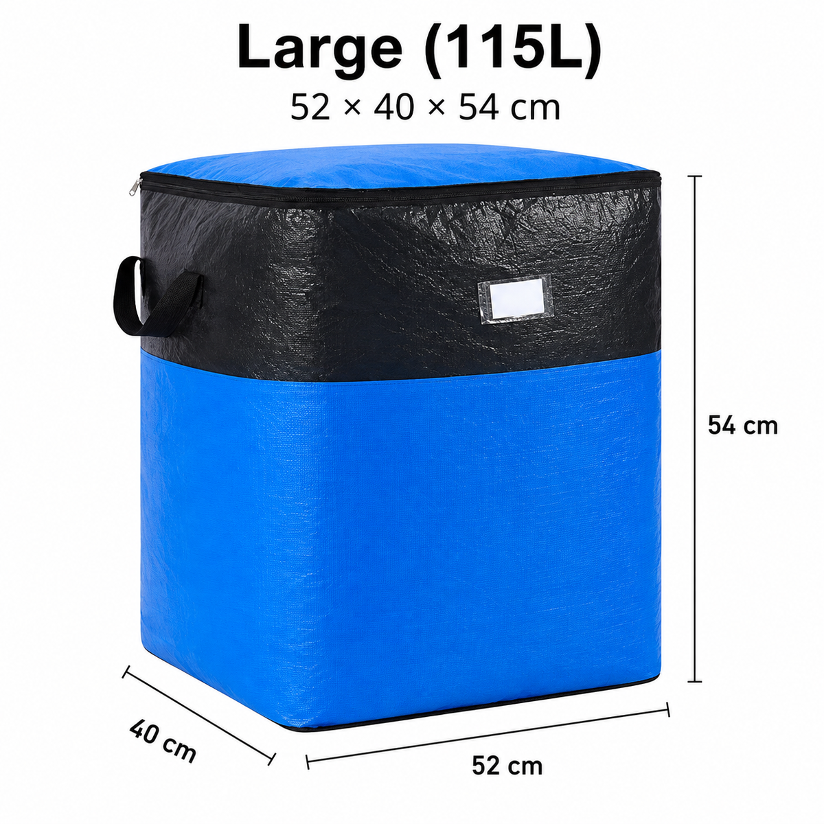Jumbo Moving & Storage Bag (Waterproof, Tearproof)