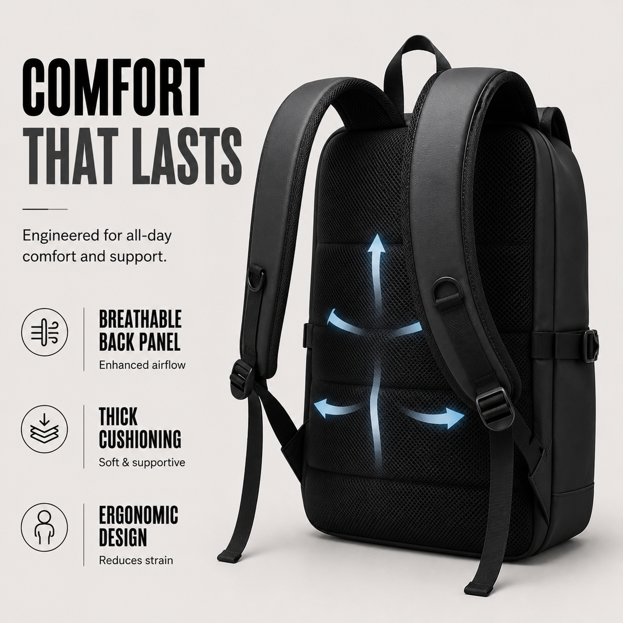 Nordspur | Large Capacity Commuter Backpack