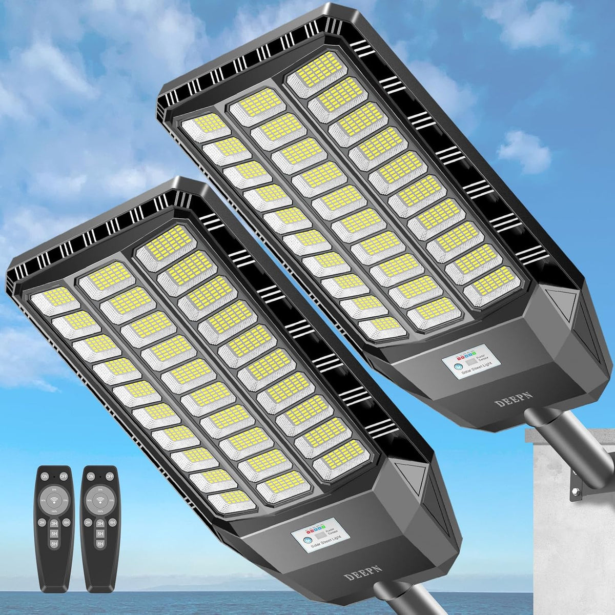 Solar LED Street Light – Ultra Bright Outdoor Security Light