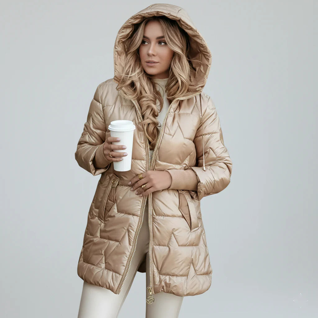 Winter Coat with Hood for Warmth and Comfort in Timeless Style for Everyday Wear