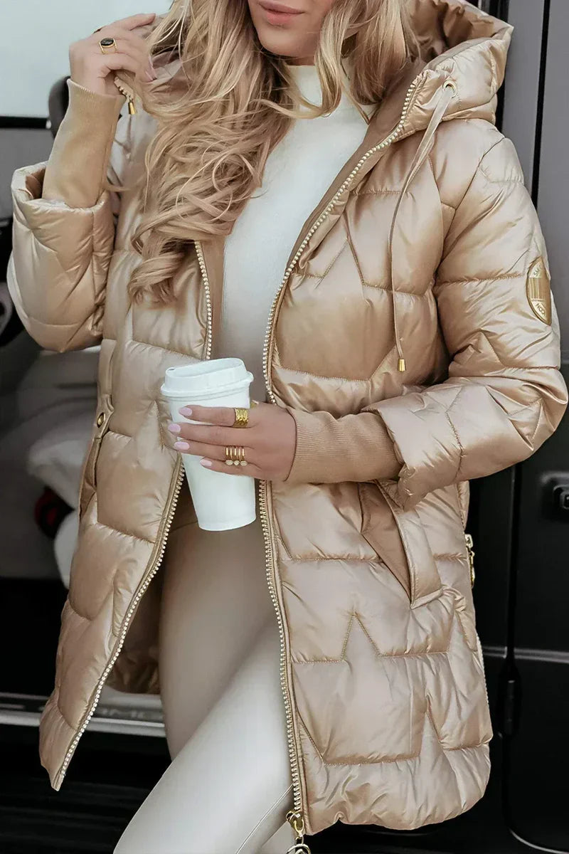 Winter Coat with Hood for Warmth and Comfort in Timeless Style for Everyday Wear