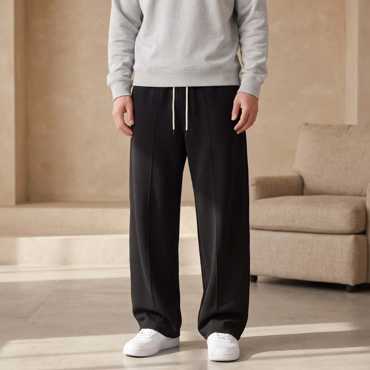 Loose Full-Length Lounging Joggers