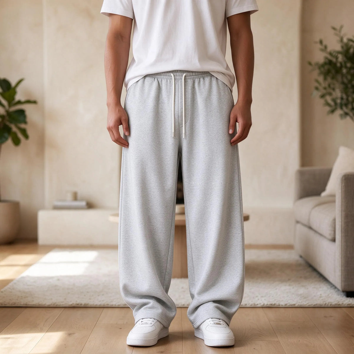 Loose Full-Length Lounging Joggers