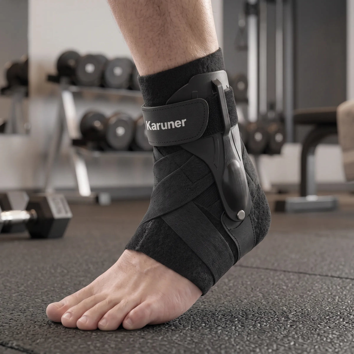 Low Profile Wraparound Compression Ankle Stabiliser