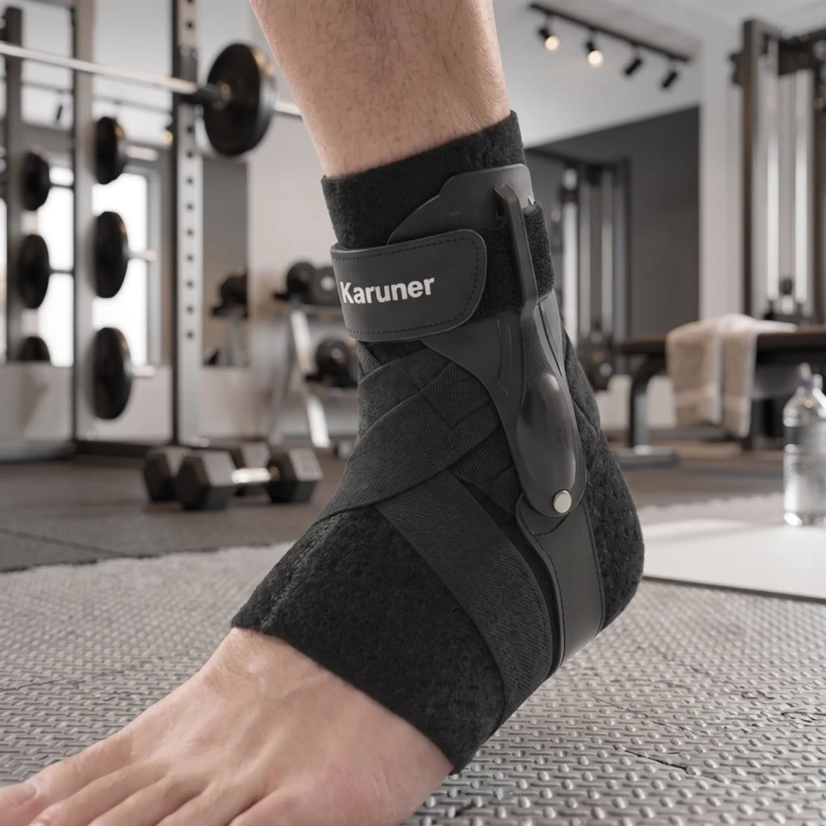 Low Profile Wraparound Compression Ankle Stabiliser
