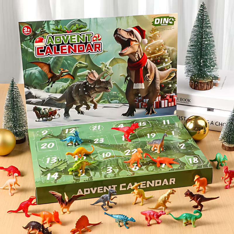 Dinozauber 24-Day Advent Calendar Full of Surprises