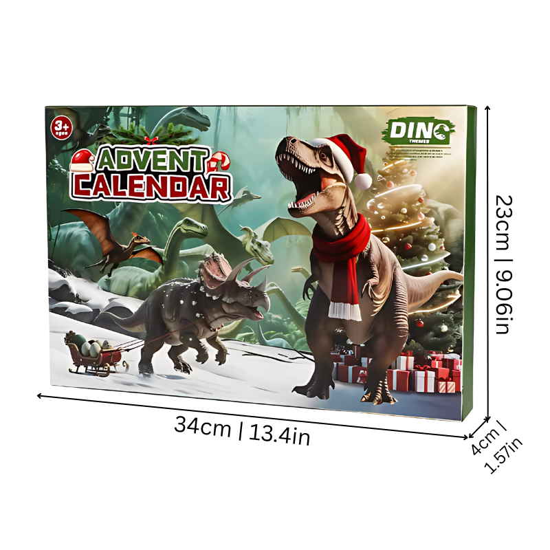 Dinozauber 24-Day Advent Calendar Full of Surprises