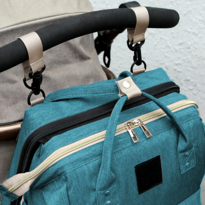 Always Prepared – Multifunctional Diaper Bag with Bed