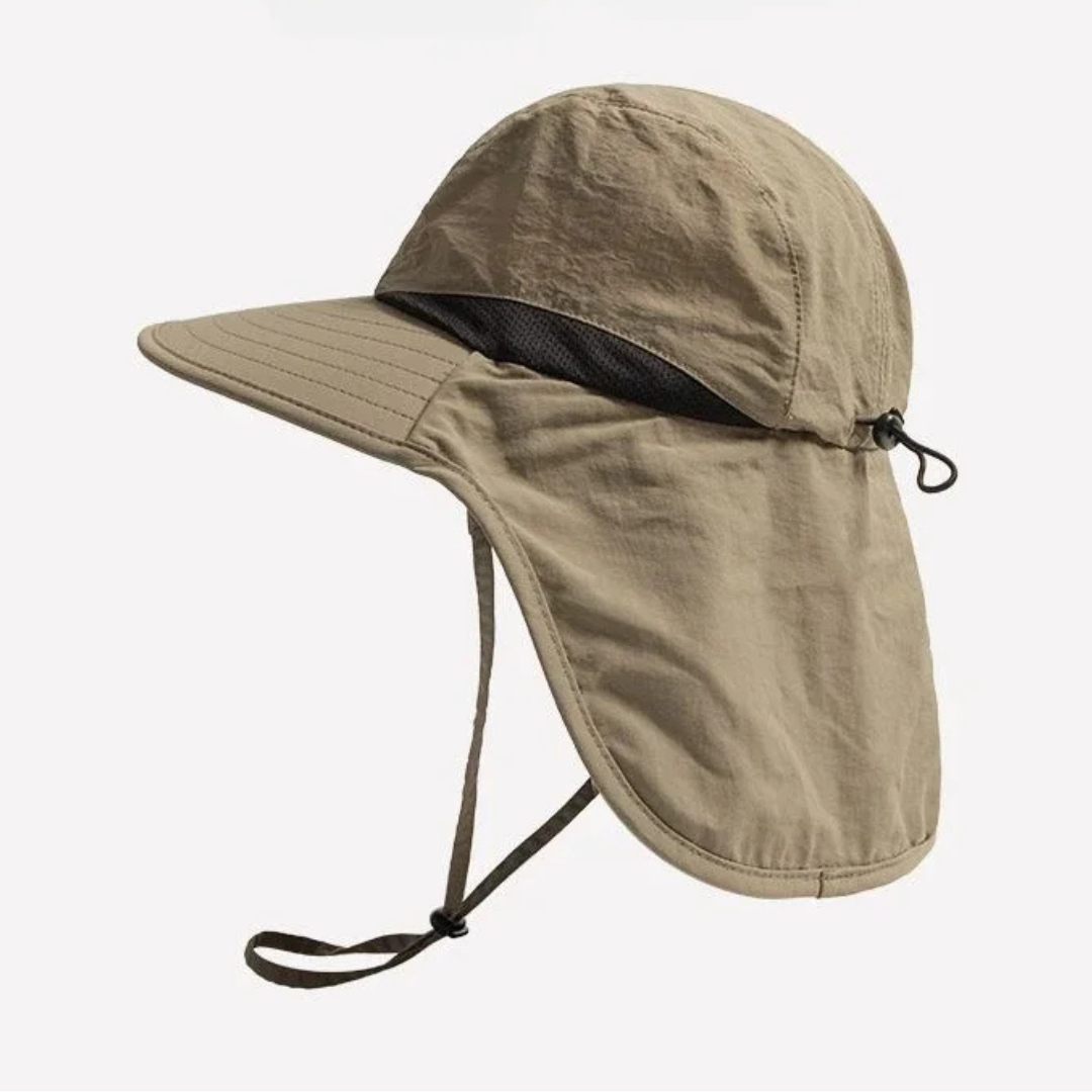 Nordspur | Brimveil Wide-Brim Sun Hat With Neck Flap