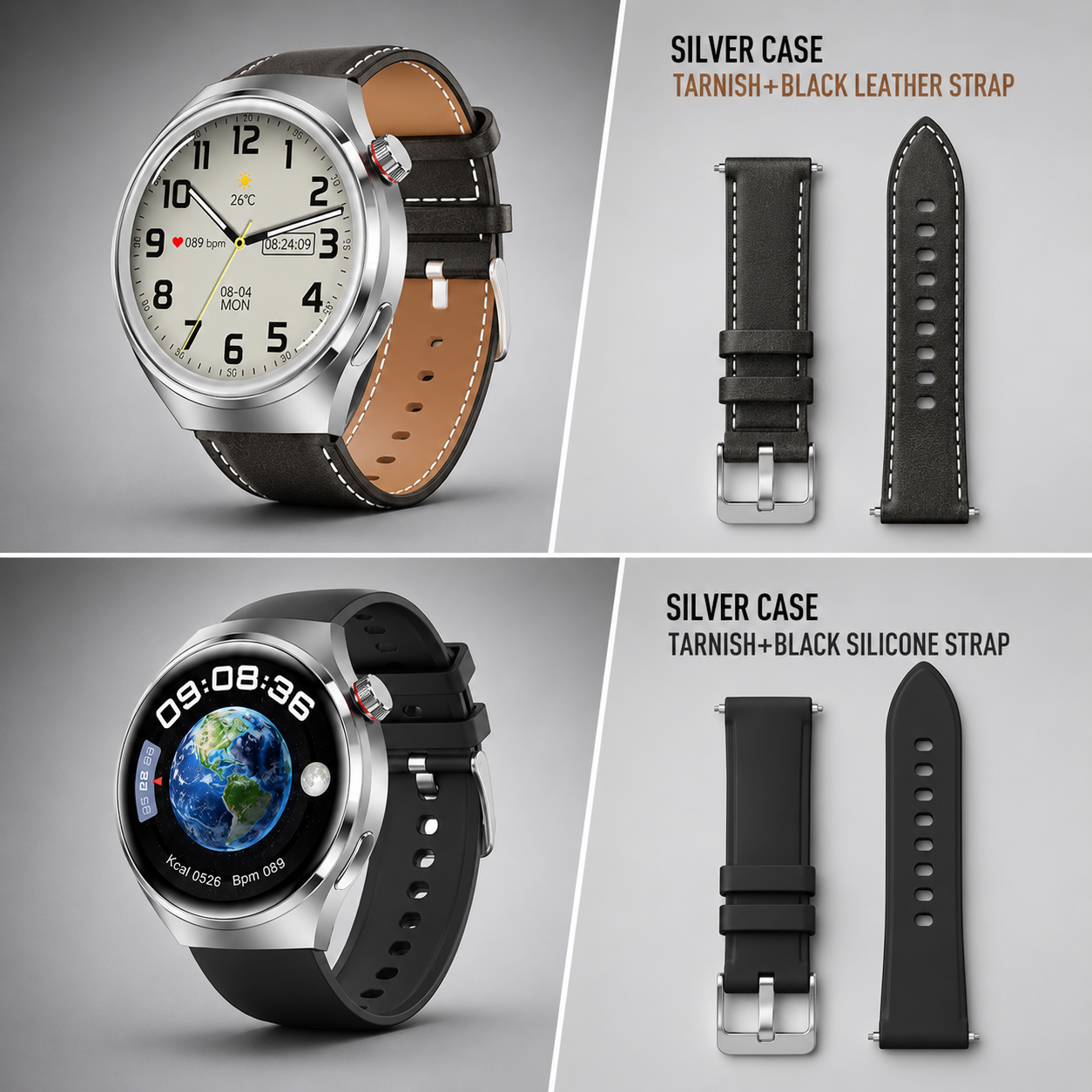 Nordspur | Health Smartwatch with Blood Pressure Tracker